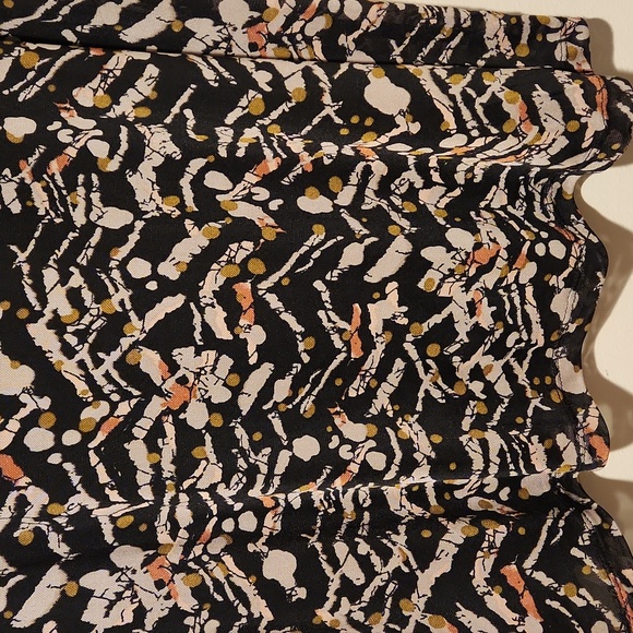 ❤️ NWT! EVEREVE OAKLEY MESH TOP, NEUTRAL ABSTRACT PRINT, LARGE - Picture 8 of 13